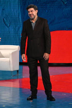 IPA89573912 - Milan, TV Show Che Tempo Che Fa - Nove. Pictured: Pierfrancesco Favino  Copyright: xTe-Cox xComi Terenghix IPA89573912