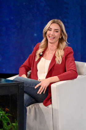 IPA89573899 - Milan, TV Show Che Tempo Che Fa - Nove. Pictured: Silvia Salis  Copyright: xTe-Cox xComi Terenghix IPA89573899