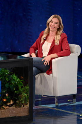 IPA89573909 - Milan, TV Show Che Tempo Che Fa - Nove. Pictured: Silvia Salis  Copyright: xTe-Cox xComi Terenghix IPA89573909