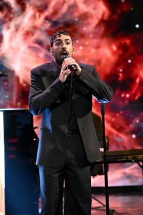 IPA89573979 - Milan, TV Show Che Tempo Che Fa - Nove. Pictured: Marco Mengoni  Copyright: xTe-Cox xComi Terenghix IPA89573979