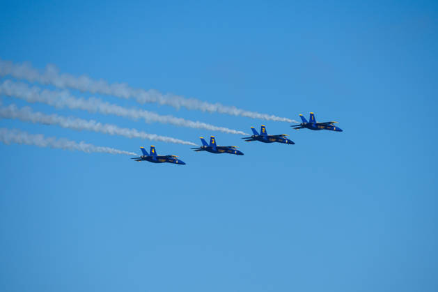 Fleet Week Air Show in San Francisco SAN FRANCISCO, CALIFORNIA - OCTOBER 11: US Navy Blue Angels fly over San Francisco Bay during the Fleet Week Air Show in San Francisco, California, United States on October 11, 2026. Tayfun Coskun Anadolu California United States. Editorial use only. Please get in touch for any other usage.  Copyright: x2026xAnadoluxTayfunxCoskunx