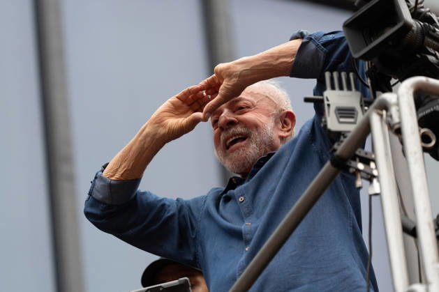 October 11, 2026, Sao Paulo, Sao Paulo, Brasil: SoÂ£o Paulo, Brazil. 11 Oct 2026. The president of Brazil, Luiz InoÂ¡cio Lula da Silva (PT), takes part in a rally with supporters in SoÂ£o Paulo, Brazil, on October 11, 2026. Sao Paulo Brasil - ZUMAl146 20261011_aaf_l146_021 Copyright: xPauloxLopesx