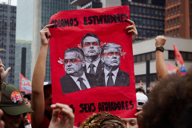 October 11, 2026, SoÂ£O Paulo, SoÂ£O Paulo, Brazil: ManifestaoÂßoÂ£o em apoio ao Presidente da RepoÂºblica do Brasil, Lula da Silva, em SoÂ£o Paulo. SoÂ£O Paulo Brazil - ZUMAb296 20261011_zip_b296_017 Copyright: xHumbertoxBispox