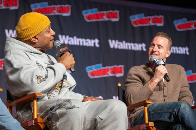 October 11, 2026, New York, New York, United States: (L-R) LL COOL J and Scott Caan speak at a panel discussion for CBS new series NCIS: NEW YORK.during New York Comic Con 2026 at The Jacob K. Javits Convention Center on October 11, 2026 in New York City. New York United States - ZUMAs197 20261011_aaa_s197_340 Copyright: xRonxAdarx