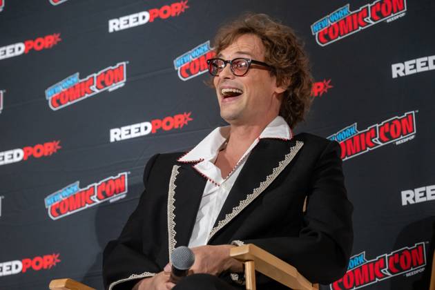 October 11, 2026, New York, New York, United States: Matthew Gray Gubler speaks at a panel discussion for CBS s new crime-solving drama EINSTEIN!.during New York Comic Con 2026 at The Jacob K. Javits Convention Center on October 11, 2026 in New York City. New York United States - ZUMAs197 20261011_aaa_s197_380 Copyright: xRonxAdarx