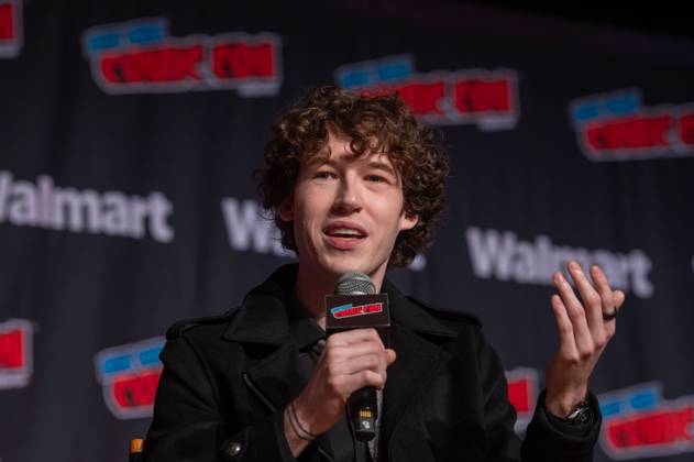 October 11, 2026, New York, New York, United States: Devin Druid speaks at a panel discussion for CBS new series NCIS: NEW YORK.during New York Comic Con 2026 at The Jacob K. Javits Convention Center on October 11, 2026 in New York City. New York United States - ZUMAs197 20261011_aaa_s197_454 Copyright: xRonxAdarx