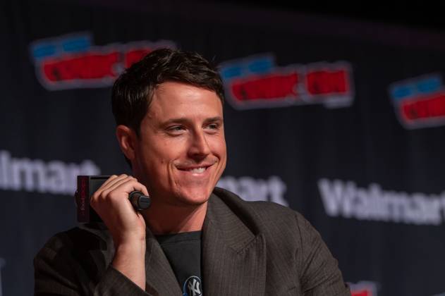 October 11, 2026, New York, New York, United States: Shane Harper speaks at a panel discussion for CBS new series NCIS: NEW YORK.during New York Comic Con 2026 at The Jacob K. Javits Convention Center on October 11, 2026 in New York City. New York United States - ZUMAs197 20261011_aaa_s197_483 Copyright: xRonxAdarx