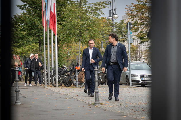 Jan Redmann, Innenminister Brandenburg, bei seiner Ankunft;Präsidiumsklausurtagung der CDU Deutschlands in Berlin, Oktober 2026, Berlin Berlin Deutschland Konrad-Adenauer-Haus