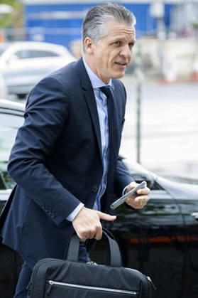 Thorsten Frei bei der Ankunft zur Präsidiumsklausurtagung im Konrad-Adenauer-Haus. Berlin, 11.10.2026