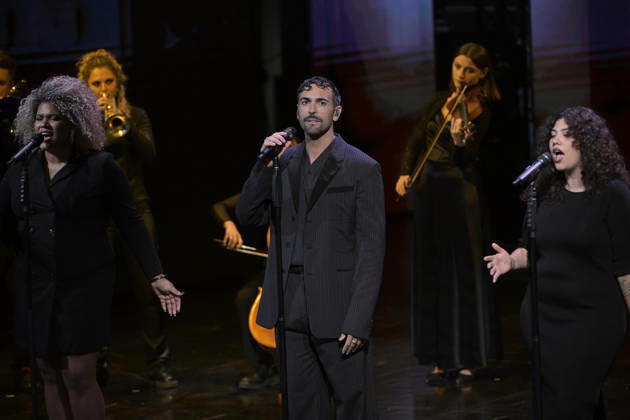 foto Mario Romano IPP Milano 11 10 2026 Trasmissione televisiva: -Che Tempo Che Fa- nella foto il cantante Marco Mengoni Italy Photo Press - World Copyright Che Tempo Che Fa