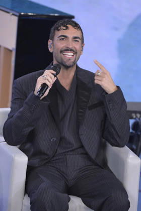 foto Mario Romano IPP Milano 11 10 2026 Trasmissione televisiva: -Che Tempo Che Fa- nella foto il cantante Marco Mengoni Italy Photo Press - World Copyright Che Tempo Che Fa