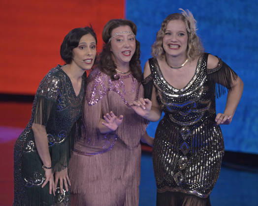 foto Mario Romano IPP Milano 11 10 2026 Trasmissione televisiva: -Che Tempo Che Fa- nella foto il trio canoro le Kali Siters: Elena Caligiuri (mezzosoprano), Stefania Balzano (soprano) ed Elena Fasola (contralto) Italy Photo Press - World Copyright Che Tempo Che Fa