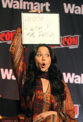NEW YORK, NY- OCTOBER 11: Melissa O Neil pictured at The Rookie panel during New York Comic Con 2026 at Javits Center on October 11, 2026 in New York City. Copyright: xRWx