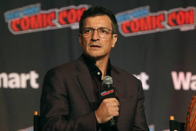 NEW YORK, NY- OCTOBER 11: Nathan Fillion pictured at The Rookie panel during New York Comic Con 2026 at Javits Center on October 11, 2026 in New York City. Copyright: xRWx
