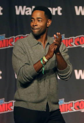 NEW YORK, NY- OCTOBER 11: Jay Ellis pictured at The Rookie panel during New York Comic Con 2026 at Javits Center on October 11, 2026 in New York City. Copyright: xRWx