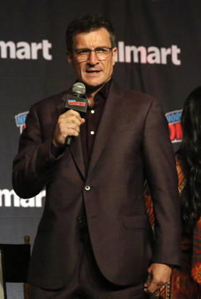 NEW YORK, NY- OCTOBER 11: Nathan Fillion pictured at The Rookie panel during New York Comic Con 2026 at Javits Center on October 11, 2026 in New York City. Copyright: xRWx