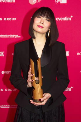 Alice Sara Ott bei der Verleihung des Opus Klassik 2026 im Konzerthaus am Gendarmenmarkt. Berlin, 11.10.2026
