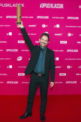 Gregor Mayrhofer bei der Verleihung des Opus Klassik 2026 im Konzerthaus am Gendarmenmarkt. Berlin, 11.10.2026
