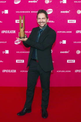Gregor Mayrhofer bei der Verleihung des Opus Klassik 2026 im Konzerthaus am Gendarmenmarkt. Berlin, 11.10.2026