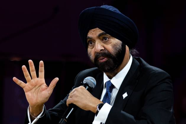 The IMF–World Bank Group Annual Meetings 2026 in Bangkok, Thailand. – 12 Oct 2026 Ajay Banga, President of the World Bank, speaks at the World Bank Group s flagship forum, Small AI: More and Better Jobs, during the IMF–World Bank Group Annual Meetings 2026. The IMF–World Bank Group Annual Meetings 2026 will take place at the Queen Sirikit National Convention Center in Bangkok from October 12-18, 2026, drawing over 15,000 delegates from 191 member countries as Thailand hosts this prestigious event for the first time in 35 years. Bangkok Thailand Copyright: xPeeraponxBoonyakiatx xSOPAxImagesx Peerapon-Boonyakiat-1458108