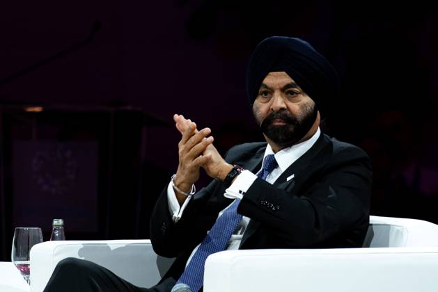 The IMF–World Bank Group Annual Meetings 2026 in Bangkok, Thailand. – 12 Oct 2026 Ajay Banga, President of the World Bank, speaks at the World Bank Group s flagship forum, Small AI: More and Better Jobs, during the IMF–World Bank Group Annual Meetings 2026. The IMF–World Bank Group Annual Meetings 2026 will take place at the Queen Sirikit National Convention Center in Bangkok from October 12-18, 2026, drawing over 15,000 delegates from 191 member countries as Thailand hosts this prestigious event for the first time in 35 years. Bangkok Thailand Copyright: xPeeraponxBoonyakiatx xSOPAxImagesx Peerapon-Boonyakiat-1458116