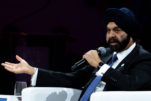 The IMF–World Bank Group Annual Meetings 2026 in Bangkok, Thailand. – 12 Oct 2026 Ajay Banga, President of the World Bank, speaks at the World Bank Group s flagship forum, Small AI: More and Better Jobs, during the IMF–World Bank Group Annual Meetings 2026. The IMF–World Bank Group Annual Meetings 2026 will take place at the Queen Sirikit National Convention Center in Bangkok from October 12-18, 2026, drawing over 15,000 delegates from 191 member countries as Thailand hosts this prestigious event for the first time in 35 years. Bangkok Thailand Copyright: xPeeraponxBoonyakiatx xSOPAxImagesx Peerapon-Boonyakiat-1458125