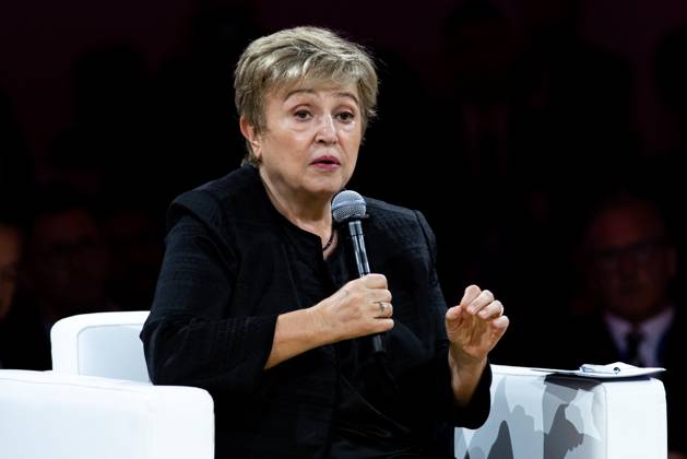 The IMF–World Bank Group Annual Meetings 2026 in Bangkok, Thailand. – 12 Oct 2026 Kristalina Georgieva, the International Monetary Fund (IMF) Managing Director, speaks at the World Bank Group s flagship forum, Small AI: More and Better Jobs, during the IMF–World Bank Group Annual Meetings 2026. The IMF–World Bank Group Annual Meetings 2026 will take place at the Queen Sirikit National Convention Center in Bangkok from October 12-18, 2026, drawing over 15,000 delegates from 191 member countries as Thailand hosts this prestigious event for the first time in 35 years. Bangkok Thailand Copyright: xPeeraponxBoonyakiatx xSOPAxImagesx Peerapon-Boonyakiat-1458130