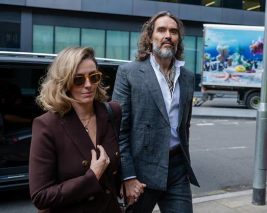 October 12, 2026, London, England, United Kingdom: Actor and comedian Russell BRAND arrives at Southwark Crown Court in London, United Kingdom, on October 12, 2026, as his trial begins on charges of rape, sexual assault and indecent assault. BRAND denies all the charges and has pleaded not guilty. London United Kingdom - ZUMAk172 20261012_zip_k172_030 Copyright: xThomasxKrychx
