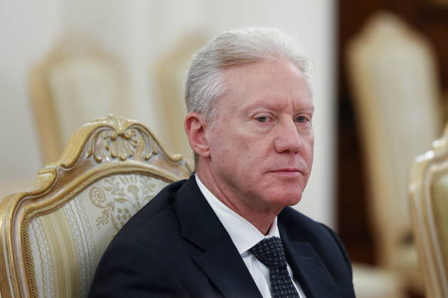 RUSSIA, MOSCOW - OCTOBER 12, 2026: Youssef Rajji, Lebanon s Minister of Foreign Affairs and Emigrants, attends a meeting with Sergei Lavrov, Russia s Foreign Minister, at the Reception House of the Foreign Ministry. Artyom Geodakyan TASS  99172875