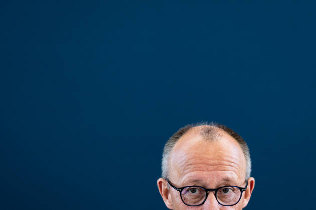 Bundeskanzler Friedrich Merz zu Beginn der Bundesvorstandssitzung im Rahmen der Präsidiumsklausur;Präsidiumsklausurtagung der CDU Deutschlands in Berlin, Oktober 2026, Berlin Berlin Deutschland Konrad-Adenauer-Haus