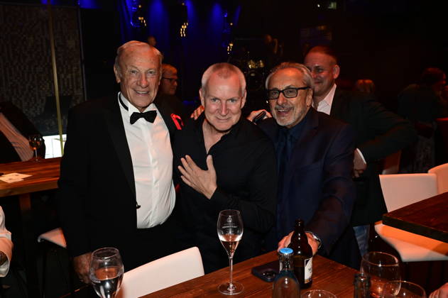 Eduard Geyer, Dirk Michaelis und Wolfgang Stumph bei der 18. Hope Gala 2026 im Schauspielhaus. Dresden, 10.10.2026 Copyright: xMatthiasxWehnertx