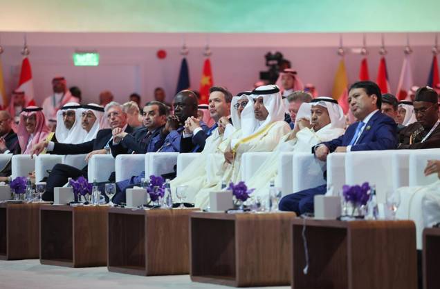 25th World Petroleum Council Energy Congress in Riyadh RIYADH, SAUDI ARABIA - OCTOBER 12: (----EDITORIAL USE ONLY - MANDATORY CREDIT - TURKISH MINISTRY OF ENERGY AND NATURAL SOURCES HANDOUT - NO MARKETING NO ADVERTISING CAMPAIGNS - DISTRIBUTED AS A SERVICE TO CLIENTS----) Delegates attend the 25th World Petroleum Council Energy Congress (WPC Energy Congress) in Riyadh, Saudi Arabia, on October 12, 2026. Turkish Ministry of Energy and Natural Resources Handout Anadolu Riyadh Saudi Arabia. Editorial use only. Please get in touch for any other usage.  Copyright: x2026xAnadoluxTurkishxMinistryxofxEnergyxandxNaturalxResources Handoutx