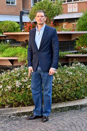 IPA89593333 - Rome: Rai Studios on Via Teulada. Photocall for the TV series Libera: The Case of Elena Palma. Pictured: Matteo Martari  Copyright: xMaurizioxD Avanzox xMaurizioxDxAvanzox IPA89593333