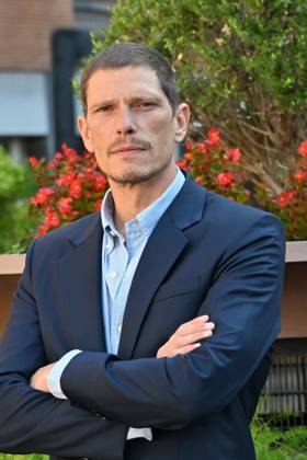IPA89593369 - Rome: Rai Studios on Via Teulada. Photocall for the TV series Libera: The Case of Elena Palma. Pictured: Matteo Martari  Copyright: xMaurizioxD Avanzox xMaurizioxDxAvanzox IPA89593369