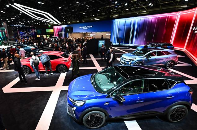 2026 PARIS MOTOR SHOW PHOTOPQR OUEST FRANCE Franck Dubray Paris, Oct. 12, 2026 Paris Motor Show, Porte de Versailles, Paris Renault Booth Photo by Franck Dubray Oct. 12, 2026 Paris Motor Show, Paris, France  Copyright: xPHOTOPQR OUESTxFRANCE MAXPPPxFranckxDubrayx 20261012OFR0373 20261012OFR0373