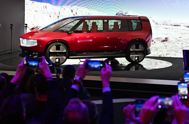 2026 PARIS AUTO SHOW PHOTOPQR OUEST FRANCE Franck Dubray Paris, Oct. 12, 2026 Paris Auto Show, Porte de Versailles, Paris Renault E-Space Booth Photo by Franck Dubray, Oct. 12, 2026 Paris Motor Show, Paris, France  Copyright: xPHOTOPQR OUESTxFRANCE MAXPPPxFranckxDubrayx 20261012OFR0393 20261012OFR0393
