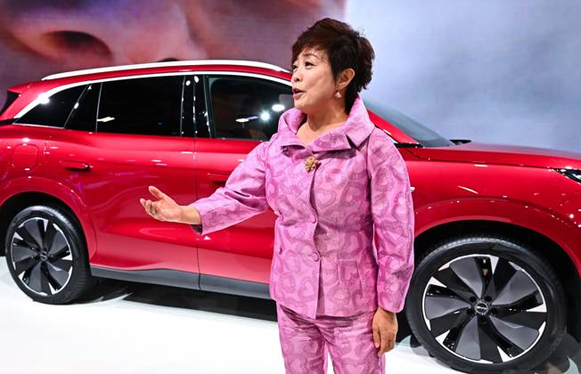 2026 PARIS AUTO SHOW PHOTOPQR OUEST FRANCE Franck Dubray Paris, October 12, 2026 Paris Auto Show, Porte de Versailles, Paris BYD Booth Stella LI Photo by Franck Dubray October 12, 2026 Paris Motor Show, Paris, France  Copyright: xPHOTOPQR OUESTxFRANCE MAXPPPxFranckxDubrayx 20261012OFR0400 20261012OFR0400
