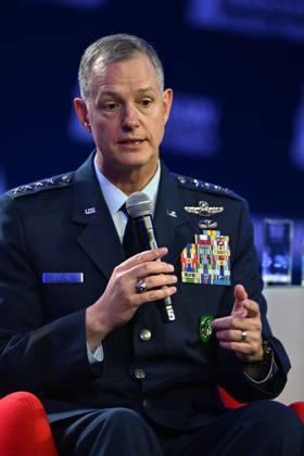 Warsaw Security Forum 2026 kicks off in Poland WARSAW, POLAND - OCTOBER 12: NATO Supreme Allied Commander Europe (SACEUR) General Alexus G. Grynkewich speaks during a session titled Theory of Victory: How Do We Achieve Military Success Against Russia in Deterrence and Defence? on the first day of the Warsaw Security Forum 2026 (WSF2026) in Warsaw, Poland, on October 12, 2026. Artur Widak Anadolu Warsaw Poland. Editorial use only. Please get in touch for any other usage.  Copyright: x2026xAnadoluxArturxWidakx