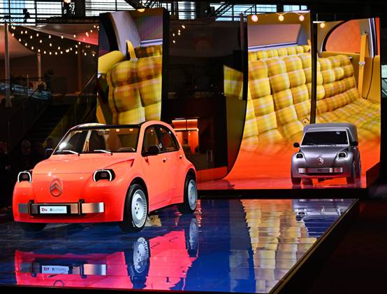 2026 PARIS AUTO SHOW PHOTOPQR OUEST FRANCE Franck Dubray Paris, October 12, 2026 Paris Auto Show at Porte de Versailles, Paris Citroën booth featuring the new 2CV Photo by Franck Dubray, October 12, 2026 Paris Auto Show Paris, France  Copyright: xPHOTOPQR OUESTxFRANCE MAXPPPxFranckxDubrayx 20261012OFR0418 20261012OFR0418