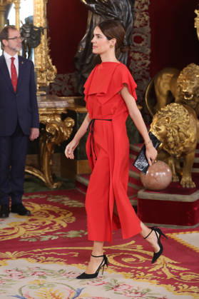 The King and Queen, the Princess of Asturias, and Infanta Sofía preside over the reception at the Royal Palace in celebration of National Day. Sofía Palazuelo during the reception with the King and Queen, Princess Leonor, and Infanta Sofía on the occasion of National Day, at the Royal Palace, on October 12, 2026, in Madrid, Spain. The event is presided over by the King and Queen, the Princess of Asturias, and Infanta Sofía following the solemn ceremony honoring the National Flag and the military parade held in Plaza de Cánovas del Castillo. The purpose of the National Day commemoration is to solemnly recall moments in our collective history that form part of our shared historical, cultural, and social heritage, recognized as such by the va Copyright: xRaulxTerrelx 7840998