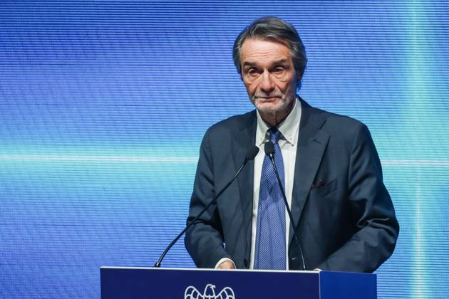 IPA89596419 - Milan: Assolombarda s 2026 General Assembly at the Teatro Dal Verme. Pictured: Attilio Fontana (President of the Lombardy Region)  Copyright: xAlessandroxBremecx xx IPA89596419