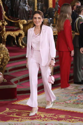 The King and Queen, the Princess of Asturias, and Infanta Sofía preside over the reception at the Royal Palace to celebrate National Day. Paloma Segrelles during the reception with the King and Queen, Princess Leonor, and Infanta Sofía to celebrate National Day, at the Royal Palace, on October 12, 2026, in Madrid, Spain. The event is presided over by the King and Queen, the Princess of Asturias, and Infanta Sofía following the solemn ceremony honoring the national flag and the military parade held in Plaza de Cánovas del Castillo. The purpose of the National Day commemoration is to solemnly recall moments in our collective history that form part of our shared historical, cultural, and social heritage, recognized as such by the vast majorit Copyright: xRaulxTerrelx 7841039
