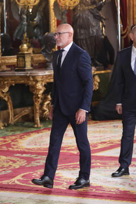 The King and Queen, the Princess of Asturias, and Infanta Sofía preside over the reception at the Royal Palace to celebrate National Day. Luis de la Fuente during the reception with the King and Queen, Princess Leonor, and Infanta Sofía to celebrate National Day, at the Royal Palace, on October 12, 2026, in Madrid, Spain. The event is presided over by the King and Queen, the Princess of Asturias, and Infanta Sofía following the solemn ceremony honoring the national flag and the military parade held in Plaza de Cánovas del Castillo. The commemoration of National Day aims to solemnly recall moments in our collective history that form part of our shared historical, cultural, and social heritage, recognized as such by the vast majority of citi Copyright: xRaulxTerrelx 7841054