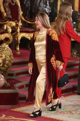 The King and Queen, the Princess of Asturias, and Infanta Sofía preside over the reception at the Royal Palace to mark National Day María Teresa Álvarez during the reception with the King and Queen, Princess Leonor, and Infanta Sofía to mark National Day, at the Royal Palace, on October 12, 2026, in Madrid, Spain. The event is presided over by the King and Queen, the Princess of Asturias, and Infanta Sofía following the solemn ceremony honoring the national flag and the military parade held in Plaza de Cánovas del Castillo. The purpose of the National Day commemoration is to solemnly recall moments in our collective history that form part of our shared historical, cultural, and social heritage, recognized as such by the vast majority of ci Copyright: xRaulxTerrelx 7841057