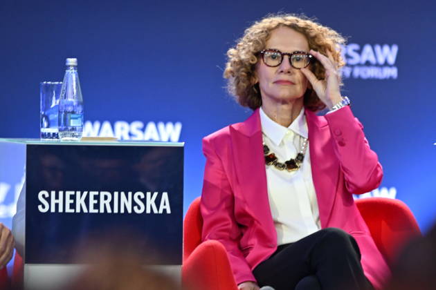 Warsaw Security Forum 2026 in Poland WARSAW, POLAND - OCTOBER 12: NATO Deputy Secretary General Radmila Shekerinska attends a panel discussion titled How Can Europe Build the Military Power It Needs? on first day of the Warsaw Security Forum 2026 (WSF2026) in Warsaw, Poland on October 12, 2026. The NATO-sponsored session focused on strategic military investments and security infrastructure expansion within Europe. Artur Widak Anadolu Warsaw Poland. Editorial use only. Please get in touch for any other usage.  Copyright: x2026xAnadoluxArturxWidakx