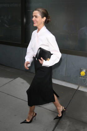 October 12, 2026, New York, New York, USA: KERI RUSSELL at ABC Studios in New York City for Ã¢â‚¬ËœGood Morning America. New York USA  - ZUMAh16_ 20261012_zaf_h16_029 Copyright: xDanxHerrickx