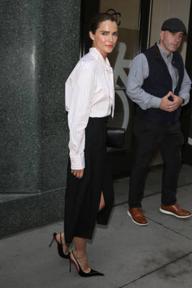October 12, 2026, New York, New York, USA: KERI RUSSELL at ABC Studios in New York City for Ã¢â‚¬ËœGood Morning America. New York USA  - ZUMAh16_ 20261012_zaf_h16_045 Copyright: xDanxHerrickx