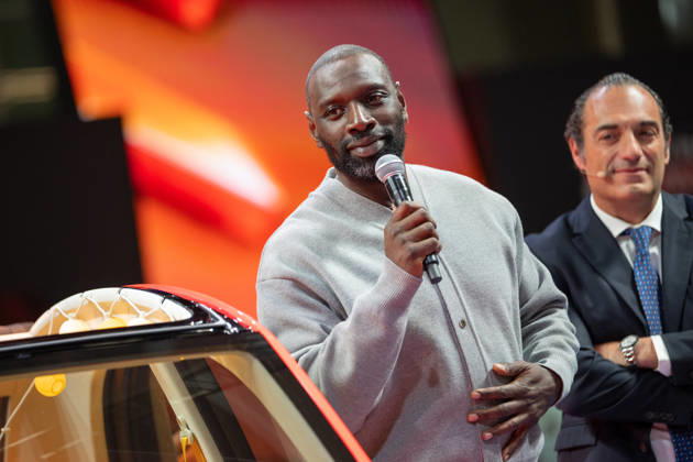 Paris Motor Show Citroen Press Conference - Paris AJ French actor Omar Sy during the 91st edition of the international Paris Motor Show (Mondial de l’auto) at the Porte de Versailles in Paris on October 12, 2026. Photo by Alexis Jumeau ABACAPRESS.COM Paris France  Copyright: xJumeauxAlexis ABACAx