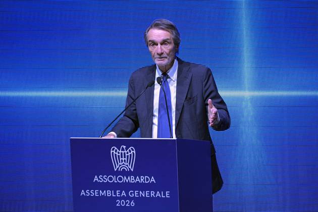 foto Mario Romano IPP Milano 12 10 2026 Assolombarda Assemblea Generale 2026 nella foto Attilio Fontana, presidente Regione Lombardia Italy Photo Press - World Copyright Assolombarda Assemblea Generale