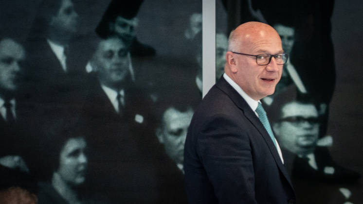 Regierender Bürgermeister von Berlin, Kai Wegner, im Konrad-Adenauer-Haus;Präsidiumsklausurtagung der CDU Deutschlands in Berlin, Oktober 2026, Berlin Berlin Deutschland Konrad-Adenauer-Haus